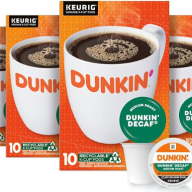 Кава Dunkin' Colombian Medium Feed, капсули Keurig K-Cup, 10 шт в упаковці (Фасовка 6 коробок) 6*10 = 60 капсул 